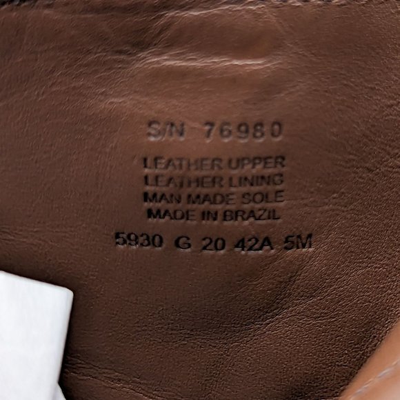 Tory Burch Women Sofia 85 Lug Sole T Logo Heeled Brown Suede Boots size 5 - Picture 8 of 11